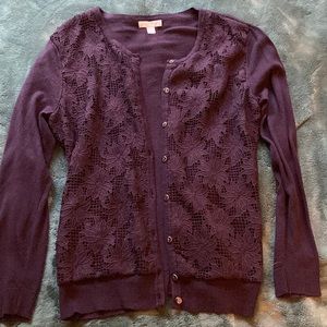 Womens button up cardigan